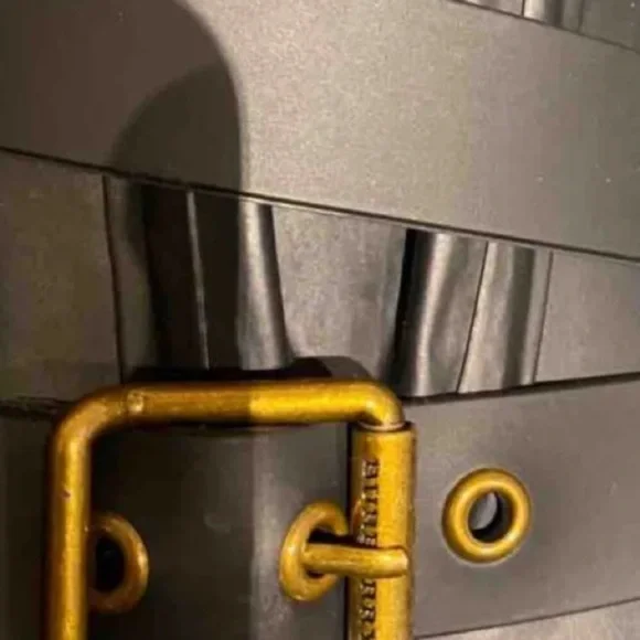 Burberry Black Mini Mid Buckle Rain Boots - Picture 10 of 12